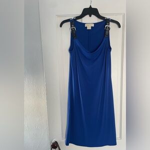 Michael Kors Royal Blue Strapless Dress